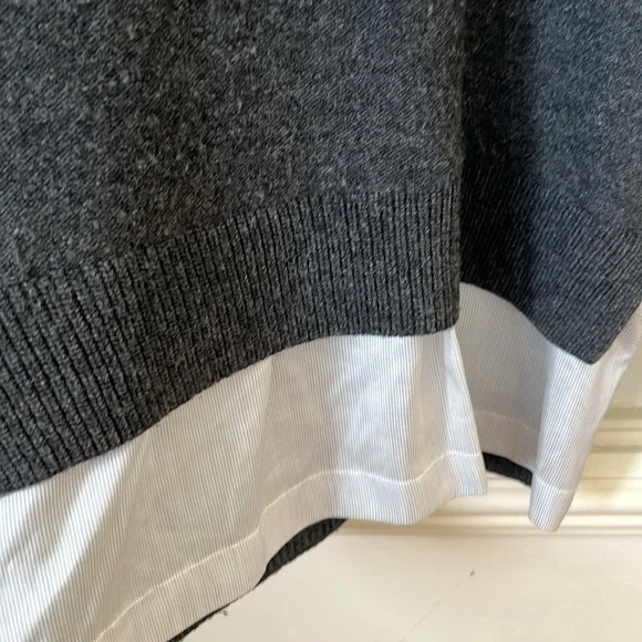 Joseph Cashair Cashmere Charcoal Knit Sweater - Picture 2 of 7